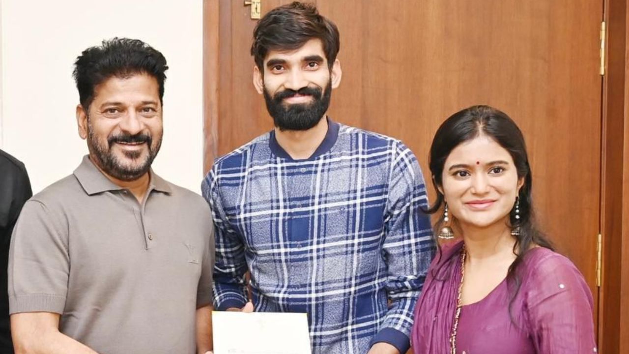Kidambi Srikanth Marriage: పెళ్లికి రండి.. సీఎం రేవంత్‌ను ఆహ్వానించిన శ్రీకాంత్!