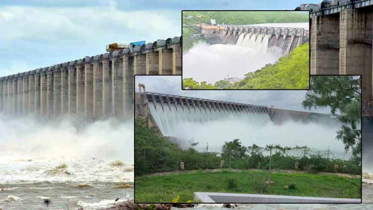 Krishna River: కృష్ణమ్మ పరవళ్లు.. శ్రీశైలం, నాగార్జున సాగర్‌ గేట్లు ఎత్తివేత