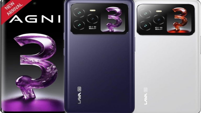 Lava Agni3 5G: డ్యూయల్ డిస్‌ప్లేతో లావా అగ్ని3 5G.. ధర తక్కువే..!