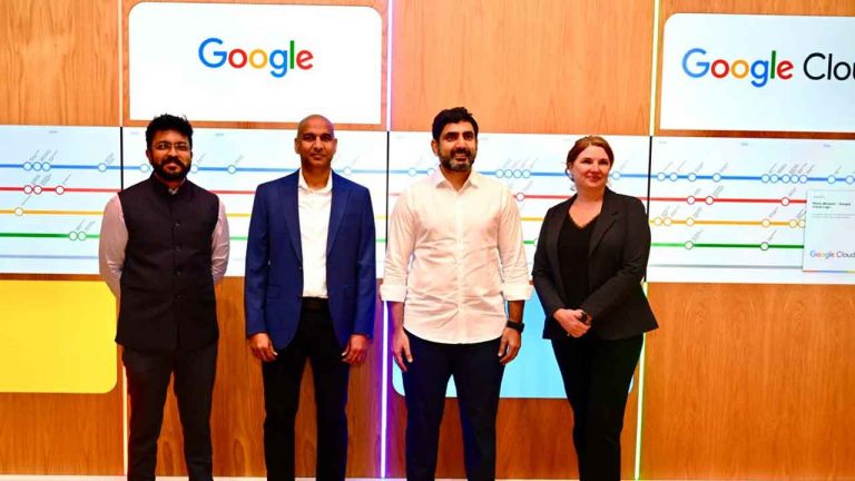 Lokesh meet Google Cloud CEO: గూగుల్ క్లౌడ్ సీఈవోతో మంత్రి లోకేష్‌ భేటీ.. విశాఖలో డాటా సెంటర్‌ ఏర్పాటుకు ఆహ్వానం