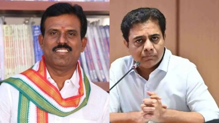 MLA Madhu Sudhan Reddy: కేటీఆర్ మాటలు మూసి కంపు కంటే ఎక్కువ కంపు కొడుతున్నాయి