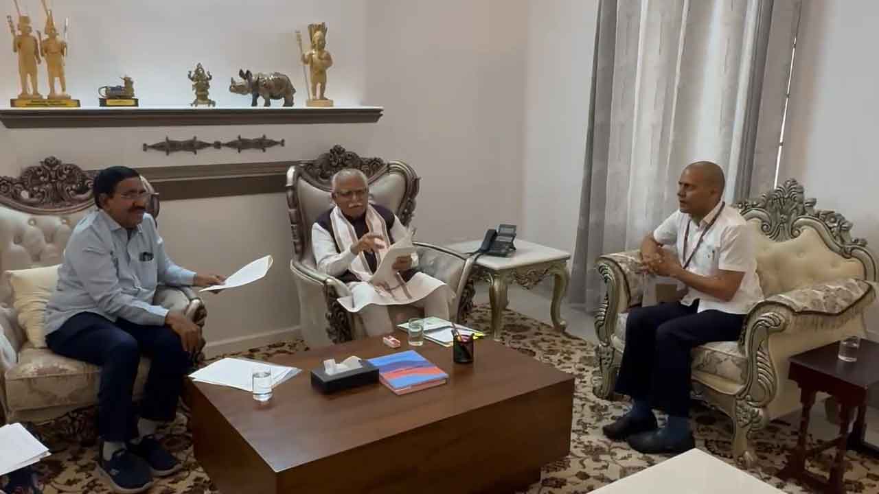 Minister Narayana: కేంద్ర మంత్రి మనోహర్‌లాల్ ఖట్టర్‌తో మంత్రి నారాయణ భేటీ