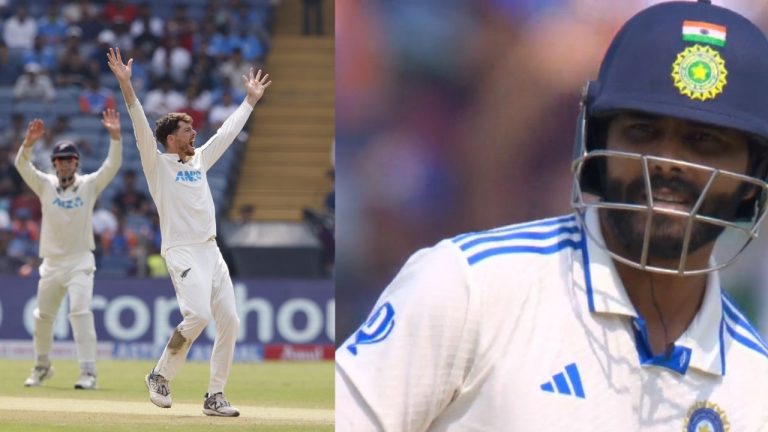 IND vs NZ 2nd Test: ఏడేసిన శాంట్నర్.. 156 పరుగులకే భారత్‌ ఆలౌట్‌!