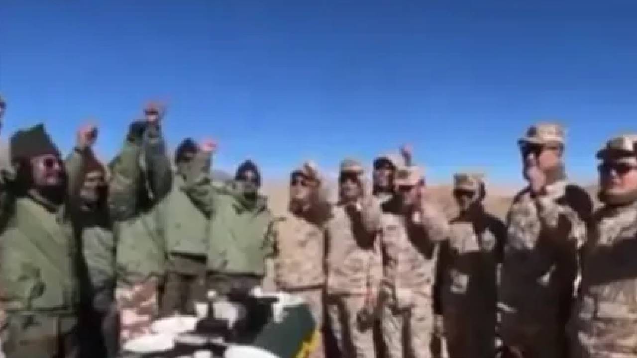 China : చైనా సైనికులతో జై శ్రీరామ్ అనిపించిన భారత ఆర్మీ.. వీడియో వైరల్