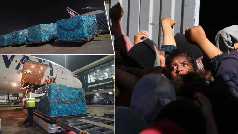 Gaza War : మరోసారి పాలస్తీనాకు స్నేహహస్తం అందించిన భారత్..  30 టన్నుల వైద్య సామాగ్రి అందజేత