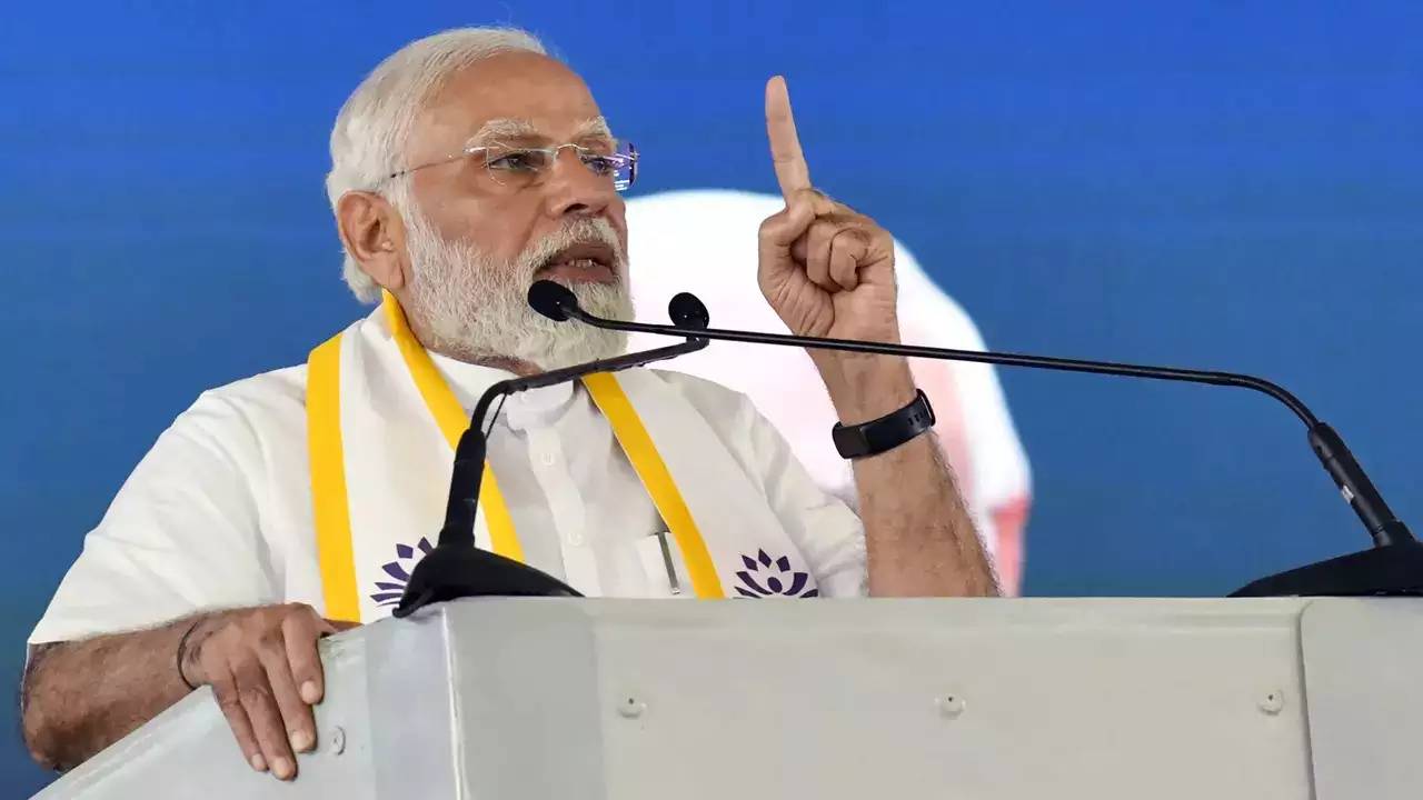 PM Modi: ‘‘దళితుల్లో అసత్యాలని వ్యాప్తి చేస్తోంది’’.. కాంగ్రెస్‌పై ధ్వజమెత్తిన పీఎం మోడీ..