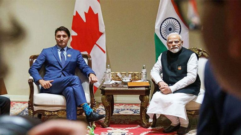 Modi-Trudeau: లావోస్‌లో మోడీతో కెనడా ప్రధాని ట్రూడో చర్చలు
