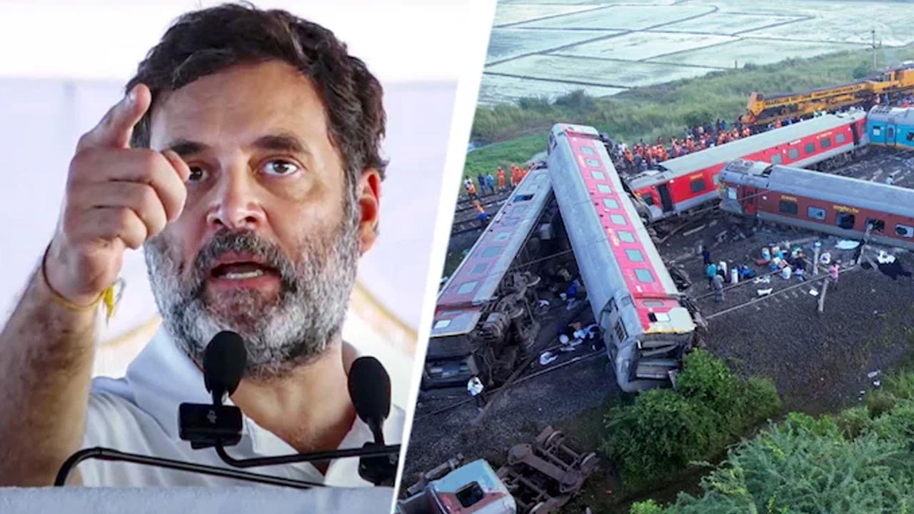 Rahul Gandhi: ఇన్ని ప్రమాదాలు జరుగుతున్నా గుణపాఠాలు నేర్చుకోరా..