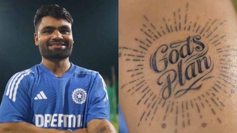 Rinku Singh: 5 సిక్సర్ల మార్క్‌తో టాటూ.. కారణం ఇదే..!