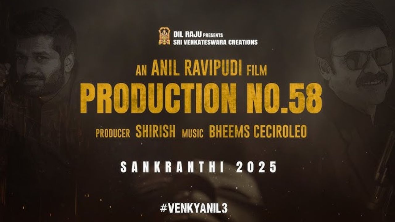 SVC58 : డబ్బింగ్ పనులు మొదలెట్టిన వెంకీ మామ..