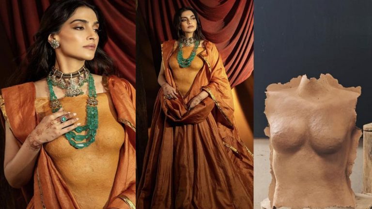 Sonam Kapoor: వెరైటీ ఆభరణాన్ని ధరించిన బాలీవుడ్ ఫ్యాషన్ ఐకాన్..