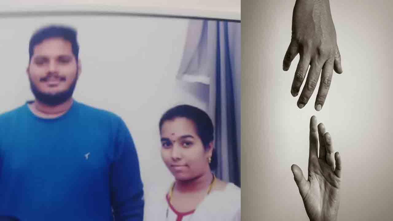 Vijayawada: రోడ్డు ప్రమాదంలో భర్త మృతి.. ఉరేసుకుని భార్య సూసైడ్