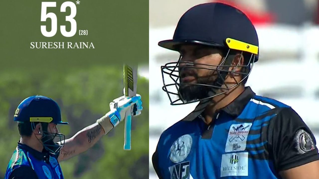 Suresh Raina Sixes: సిక్సర్లతో విరుచుకుపడ్డ సురేశ్ రైనా.. ఏం బ్యాటింగ్ సామీ అది! (వీడియో)