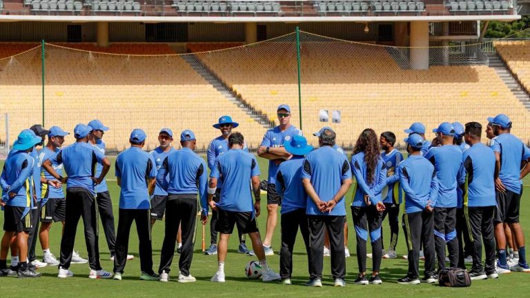 IND vs BAN: గ్వాలియర్ చేరుకుని ప్రాక్టీస్ మొదలు పెట్టిన టీమిండియా.. (వీడియో)