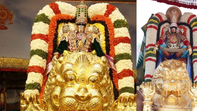Tirumala: మూడో రోజు శ్రీవారి వార్షిక బ్రహ్మోత్సవాలు.. సింహవాహనంపై మలయప్పస్వామి