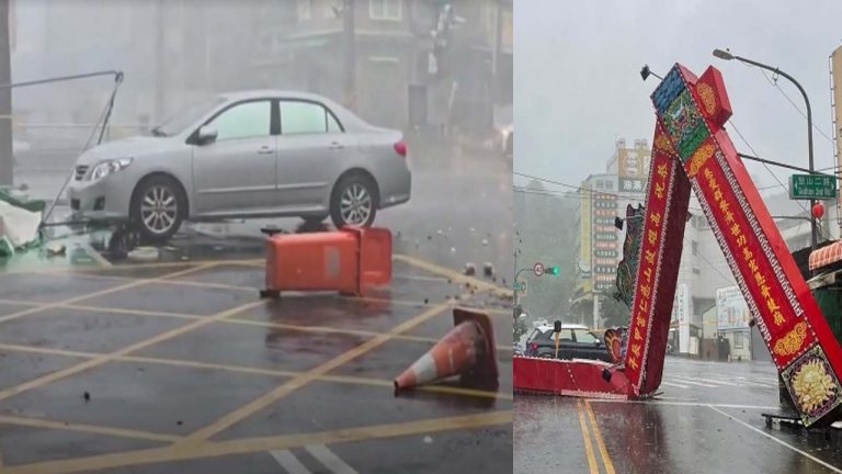 Typhoon Krathon: దక్షిణ తైవాన్‌ను హడలెత్తించిన క్రాథాన్ తుఫాన్.. ఇద్దరు మృతి