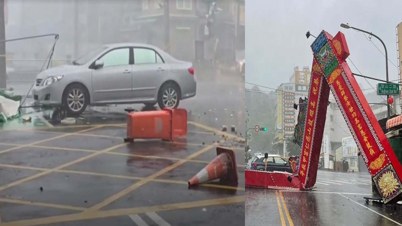 Typhoon Krathon: దక్షిణ తైవాన్‌ను హడలెత్తించిన క్రాథాన్ తుఫాన్.. ఇద్దరు మృతి