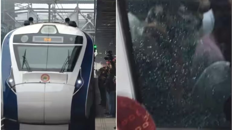 Vande Bharat Train: మరోమారు వందేభారత్ రైలుపై రాళ్ల దాడి.. భయపడిపోయిన ప్రయాణికులు!