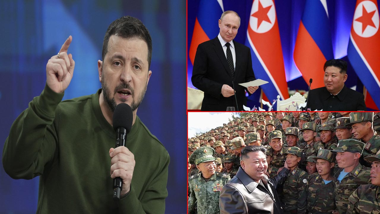 Zelensky: రష్యా తరఫున యుద్ధంలో 10 వేల మంది నార్త్ కొరియన్ సైనికులు
