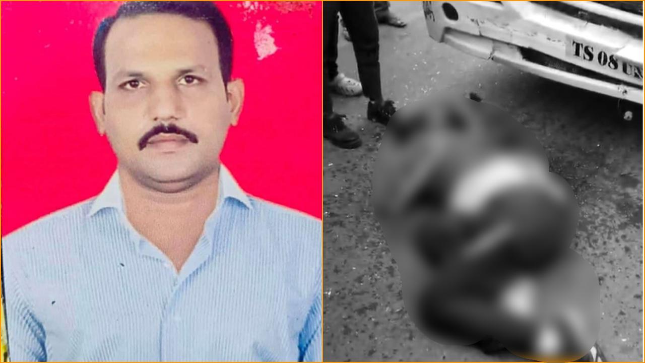 Road Accident: ప్రైవేట్ ట్రావెల్స్ బస్సు బీభత్సం.. ద్విచక్రవాహనదారుడు మృతి
