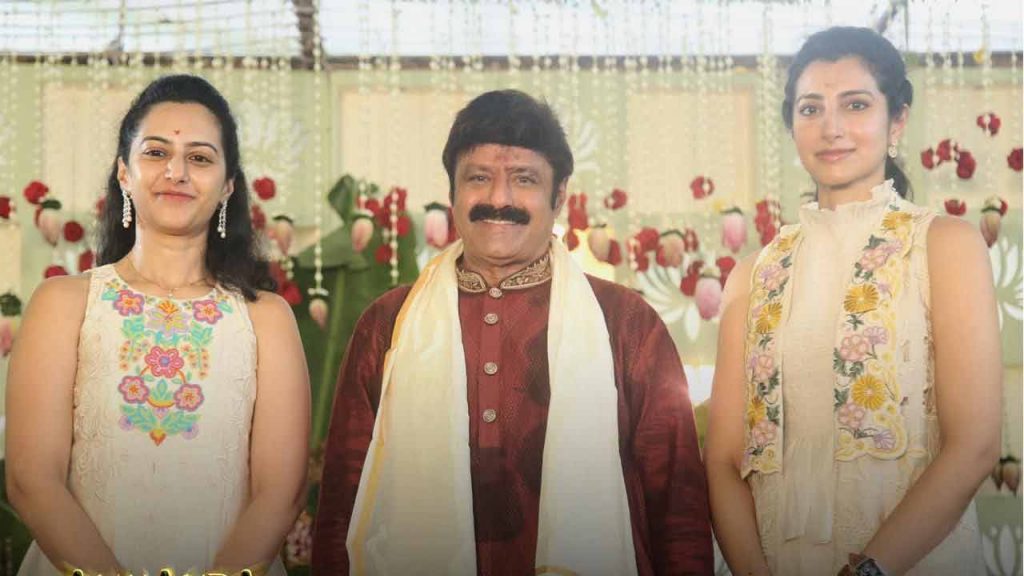 Balakrishna With Daughters