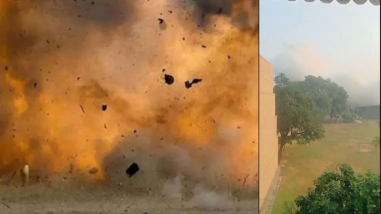 Blast In Delhi: ఢిల్లీలో భారీ పేలుడు.. కార్ల అద్దాలు ధ్వంసం
