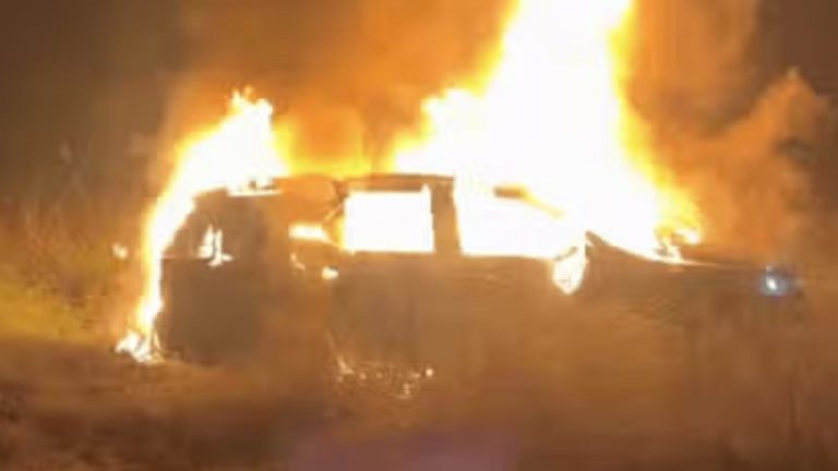 Car Fire Accident: ఫార్చ్యూనర్‌ కారులో భారీ అగ్నిప్రమాదం.. యువకుడు సజీవదహనం