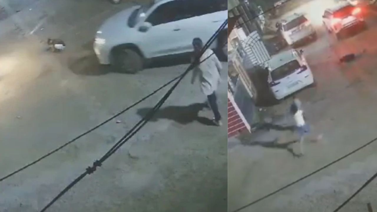 Viral Video: కారు ఢీకొని బీజేపీ నాయకుడి ఆరేళ్ల కుమారుడు మృతి