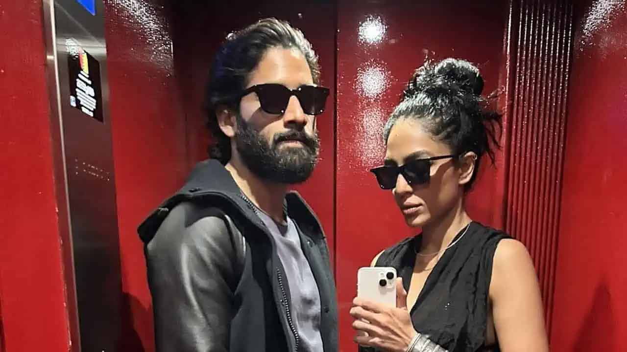 Naga Chaitanya: లిఫ్టులో చైతూ-శోభిత.. అబ్బా ఎంత ముచ్చటగా ఉన్నారో!