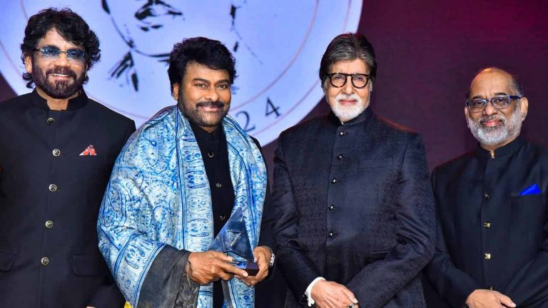 Chiranjeevi: ANR జాతీయ అవార్డు అందుకున్న చిరంజీవి