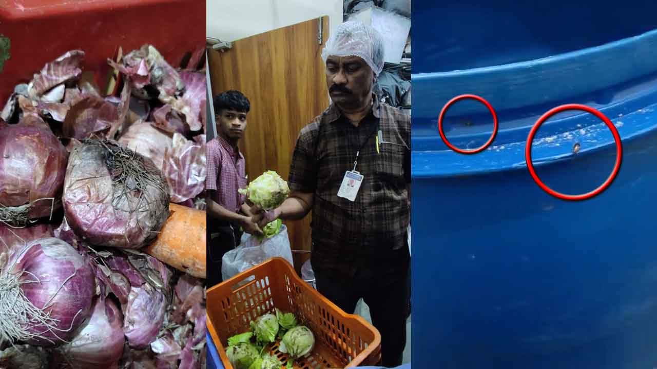 Chutneys : శరత్ సిటీ మాల్  ‘చట్నీస్‌’లో ఫుడ్‌ సేఫ్టీ అధికారుల సోదాలు.. కుళ్లిన కూరగాయలు లభ్యం