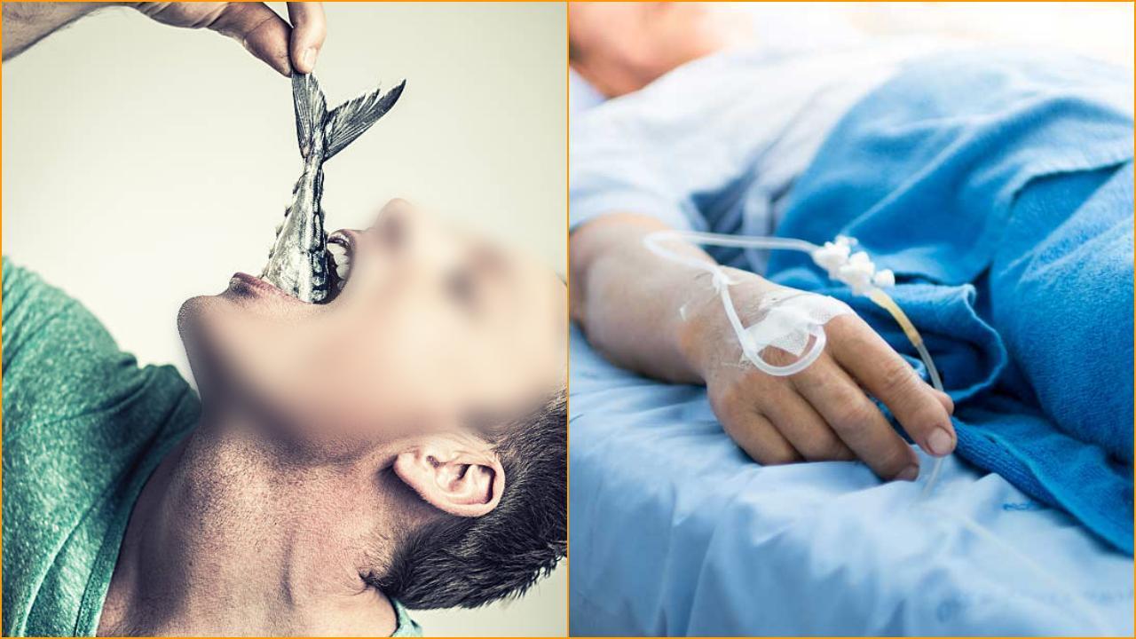 Kurnool: ప్రాణాల మీదకు తెచ్చిన వింత పందెం.. బతికున్న చేపను మింగాలంటూ..