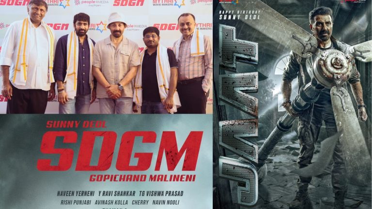 SDGM : సన్నీడియోల్ –  గోపిచంద్ మలినేని టైటిల్ ఇదే..