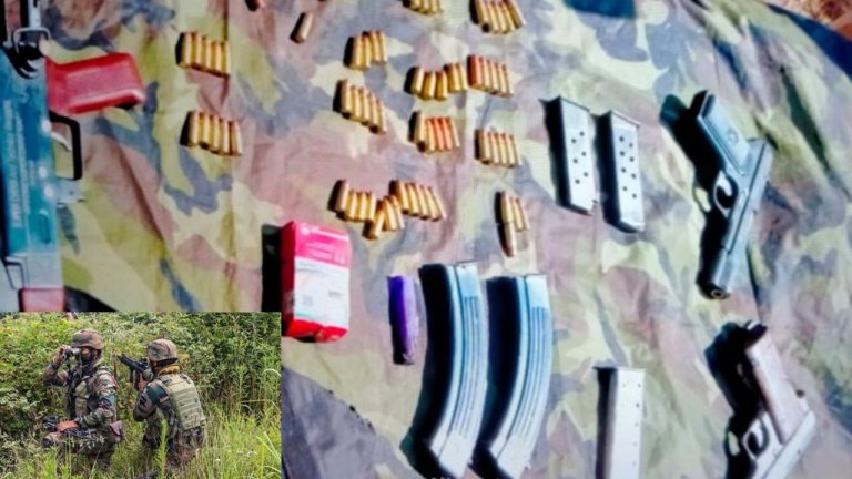 Jammu Kashmir: భారీగా ఆయుధాలు కలిగి ఉన్న ఉగ్రవాదిని హతమార్చిన ఇండియన్ ఆర్మీ