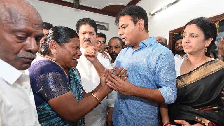 KTR : ఇది ఆత్మహత్య కాదు.. హైడ్రా అనే అరాచక సంస్థతో రేవంత్ రెడ్డి చేయించిన హత్య