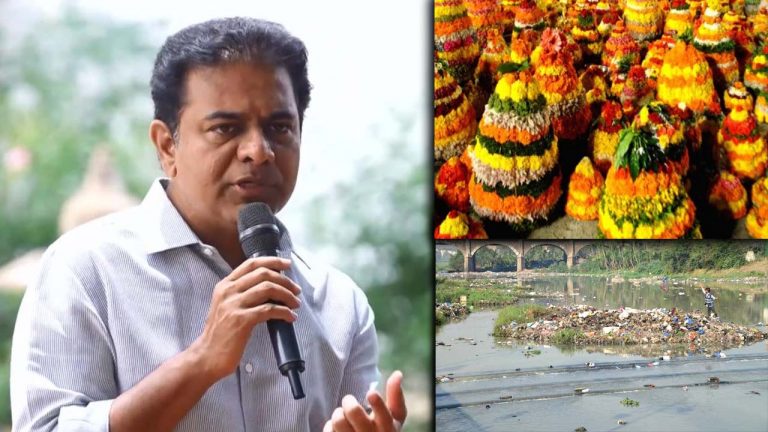 KTR Sensational Tweet: బతుకమ్మ, మూసీపై ట్వీటర్‌ వేదికగా ధ్వ‌జ‌మెత్తిన కేటీఆర్‌..