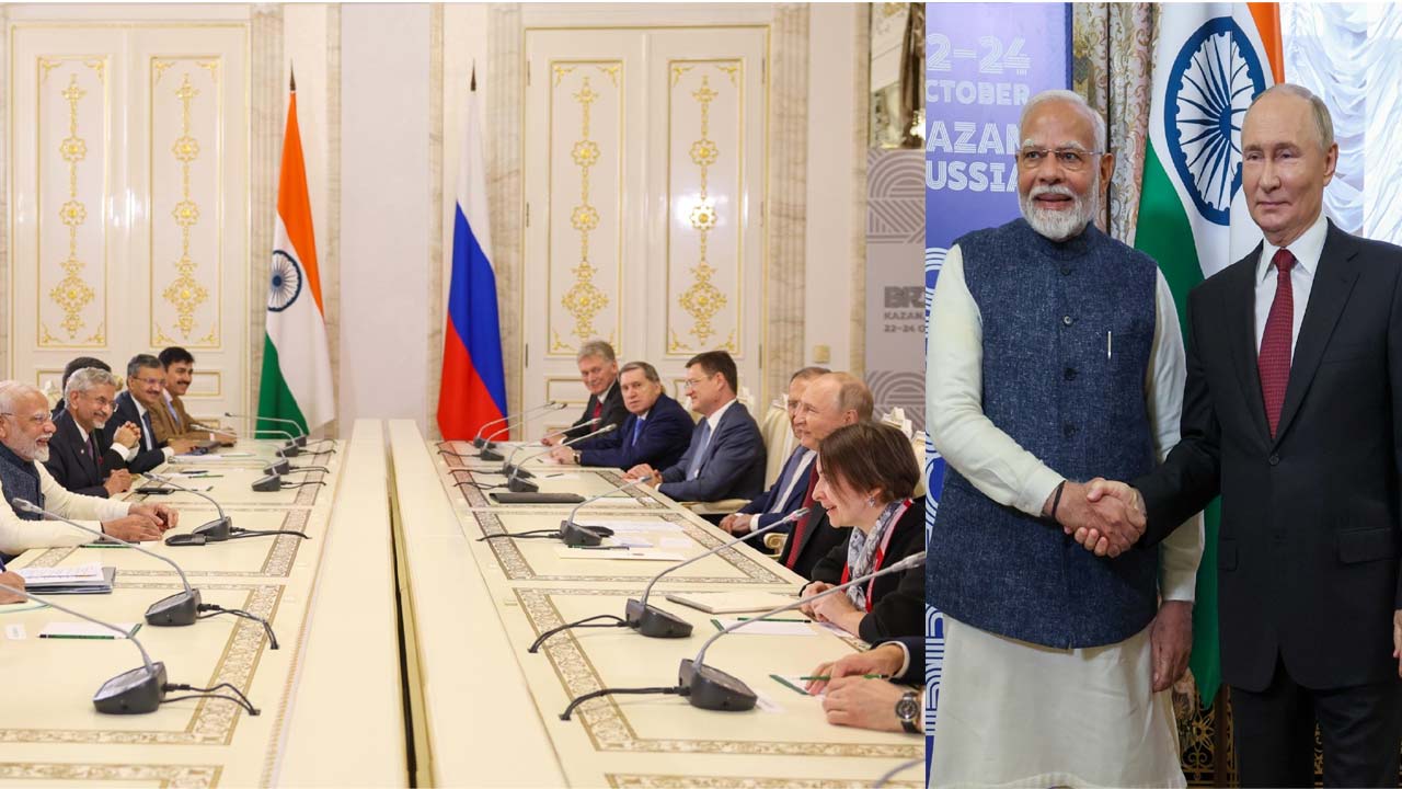 Modi-Purin: బ్రిక్స్ శిఖరాగ్ర సదస్సులో మోడీ-పుతిన్ చర్చలు