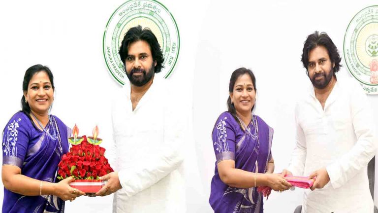 Anitha- Pawan: డిప్యూటీ సీఎం పవన్⁬ని కలిసిన హోంమంత్రి అనిత.. కీలక అంశాలపై చర్చ!