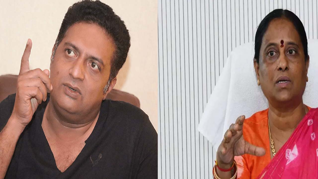 Prakash Raj: సినిమాల్లో నటించే ఆడవాళ్ళంటే చిన్న చూపా? కొండా సురేఖపై ప్రకాశ్ రాజ్ ఫైర్