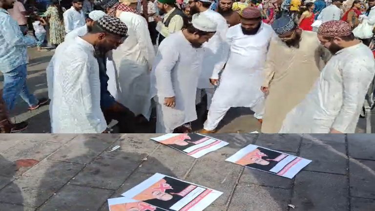 Narsinghanand Saraswati Controversy: ప్రవక్తపై అనుచిత వ్యాఖ్యలు.. పాతబస్తీలో నిరసనలు