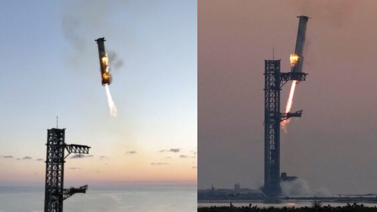 SpaceX: అద్భుతం.. ‘అంతరిక్షం’ నుంచి భూమిపై సురక్షితంగా దిగిన రాకెట్