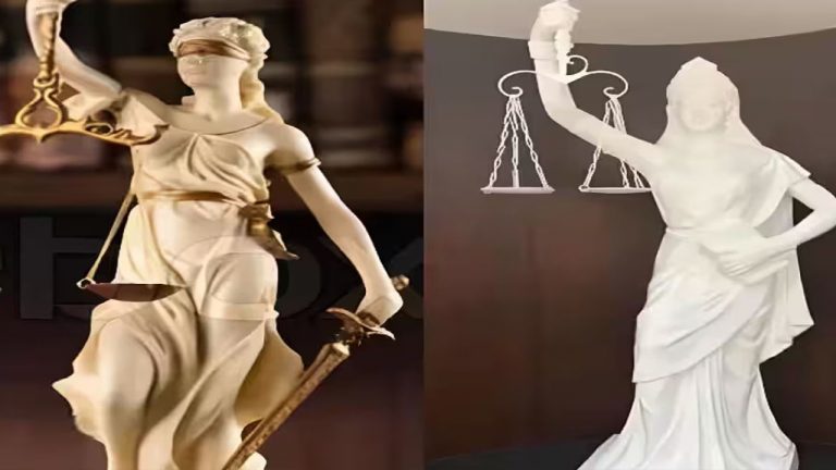 SP Bar Association: ఎవర్ని అడిగి మార్చారు? కొత్త న్యాయమాత విగ్రహంపై వివాదం..