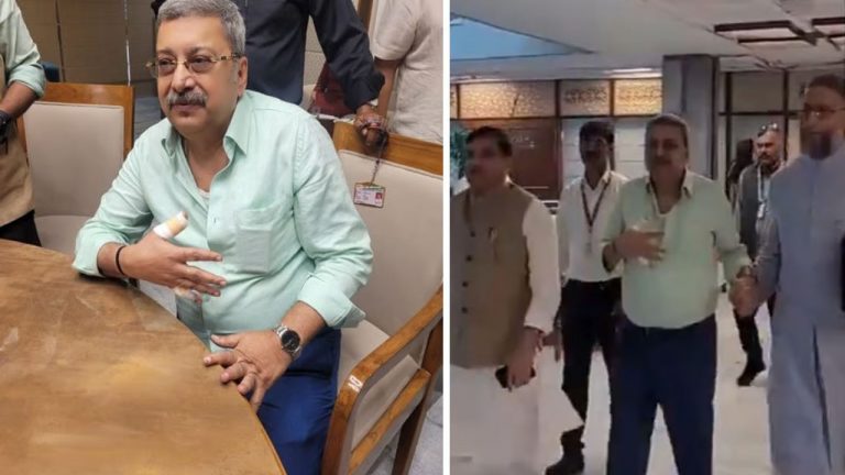 Waqf Bill: వక్ఫ్ బిల్లుపై జేపీసీ సమావేశంలో రచ్చ.. ఎంపీ చేతికి గాయం!