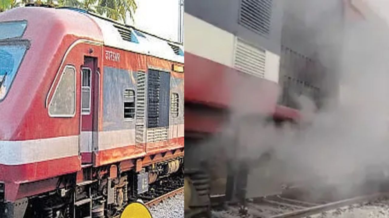 Fire In Train: కదులుతున్న రైలులో భారీగా మంటలు.. భయాందోళనలో ప్రయాణికులు