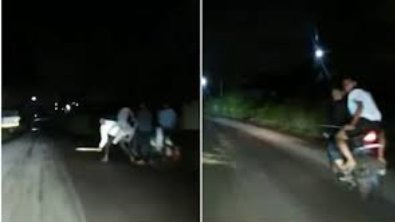 Viral Video: అర్థరాత్రి ప్రయాణం బీకేర్ ఫుల్.. సాఫ్ట్వేర్ ఇంజనీర్ కుటుంబాన్ని వెంబడించిన బైకర్స్(వీడియో)