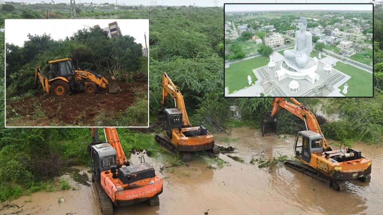 Amravati: అమరావతిలో చివరి దశకు జంగిల్‌ క్లియరెన్స్‌ పనులు