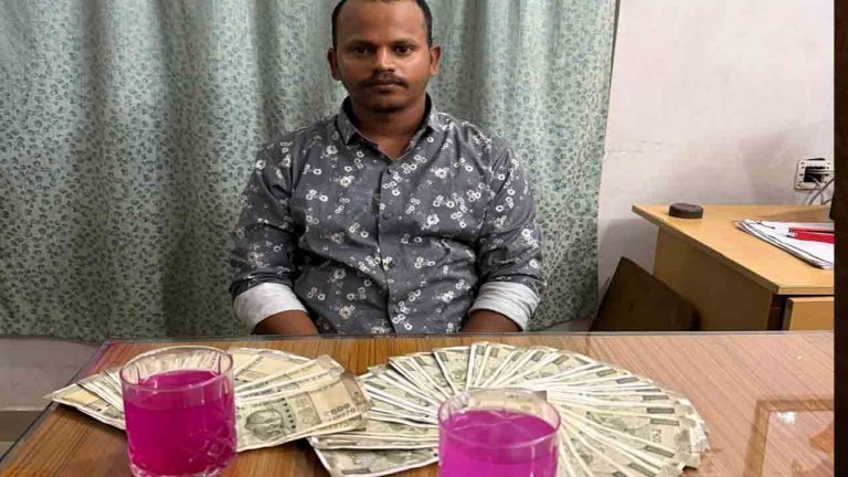 Bribe: రూ.75 వేలు లంచం తీసుకుంటూ ఏసీబీ ట్రాప్‌కు చిక్కిన సర్వేయర్