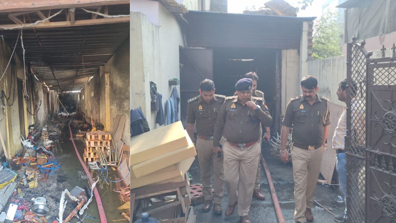 Fire Accident In Sofa Manufacturing Factory: సోఫా తయారీ ఫ్యాక్టరీలో భారీ అగ్నిప్రమాదం.. ముగ్గురు సజీవదహనం
