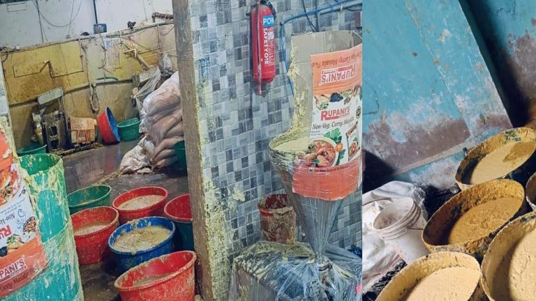 Forgery Ginger Garlic Paste: హైదరాబాద్‌లో కల్తీ అల్లం వెల్లుల్లి తయారీ.. 50 కేజీల సింథటిక్ ఫుడ్ కలర్ స్వాధీనం