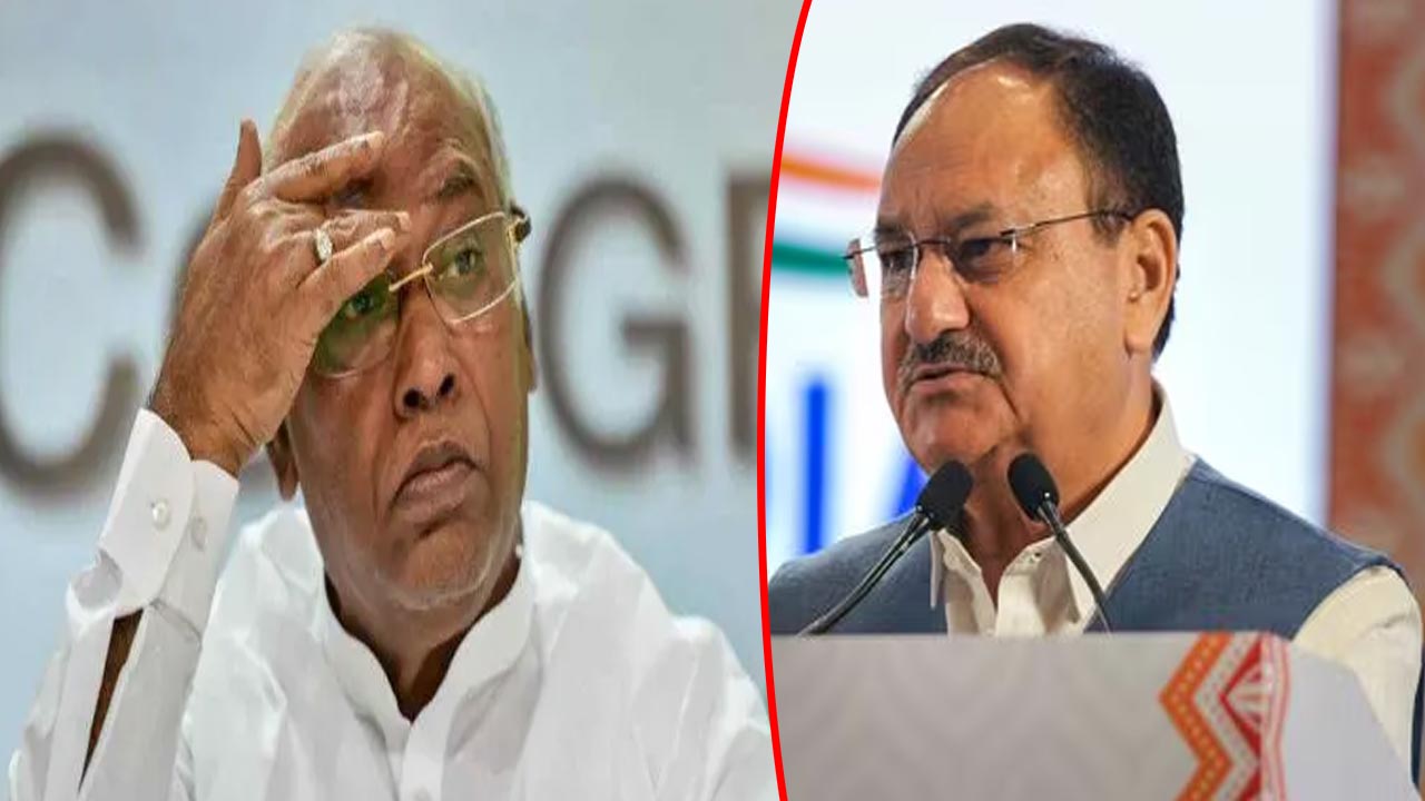 JP Nadda: రాష్ట్రపతికి మల్లికార్జున్ ఖర్గే లేఖ.. జేపీ నడ్డా కౌంటర్